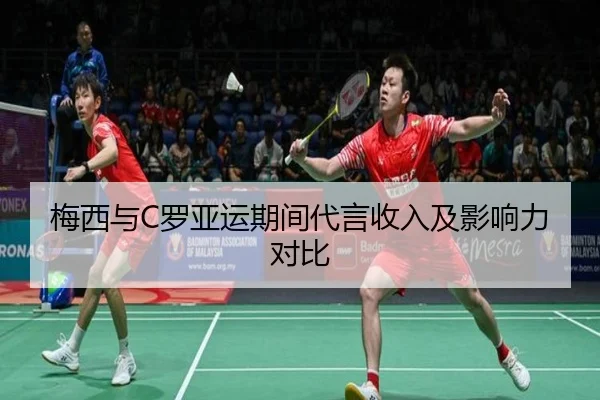 梅西与C罗亚运期间代言收入及影响力对比